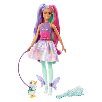 Mattel® Anziehpuppe Mattel HLC35 - Barbie - A Touch of Magic - Puppe mit Zubehör, Glyph