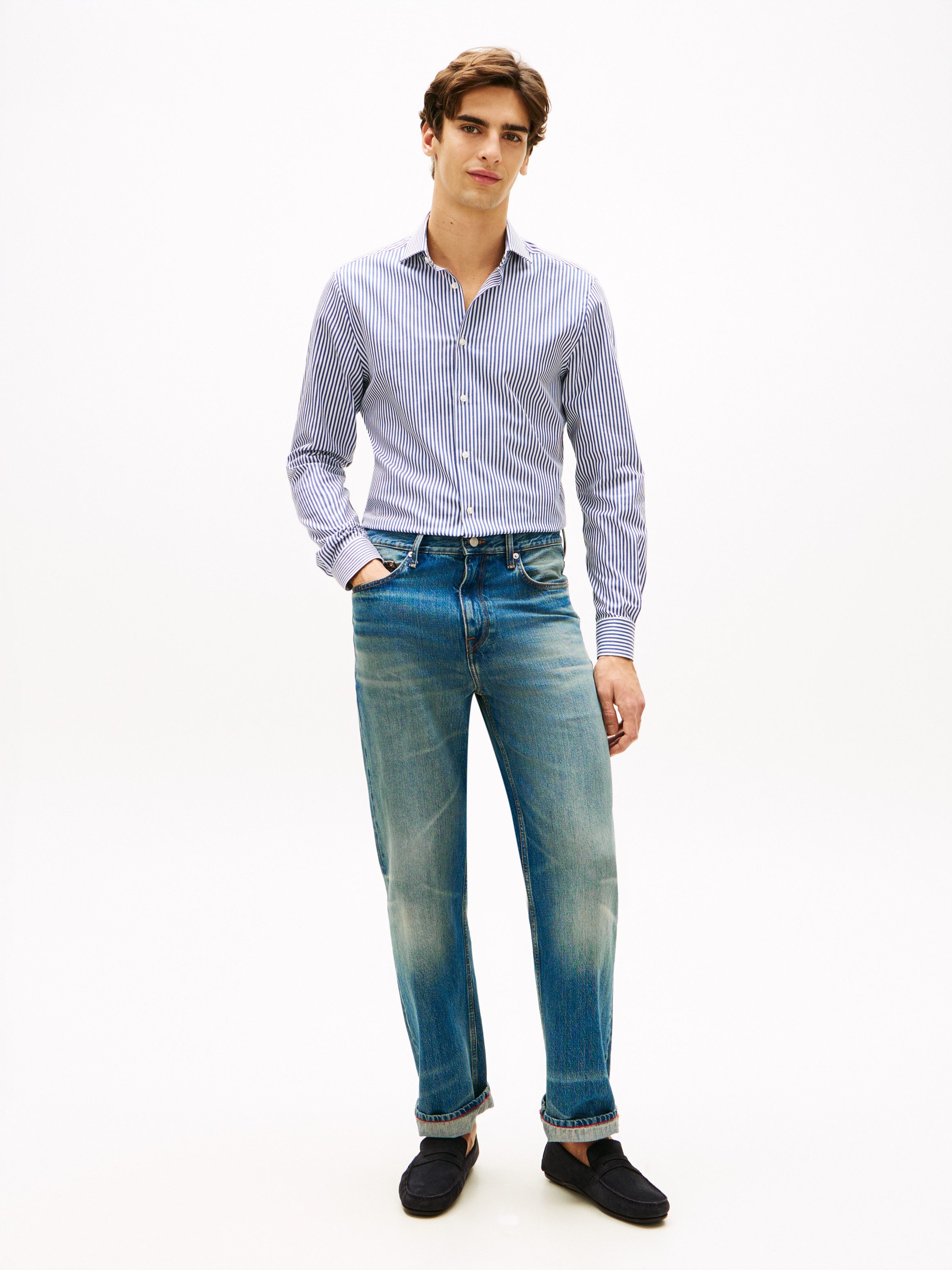 Tommy Hilfiger CORE HILFIEGR SUEDE DRIVER Slipper Flats, Schlupfschuh in Mokassin-Optik