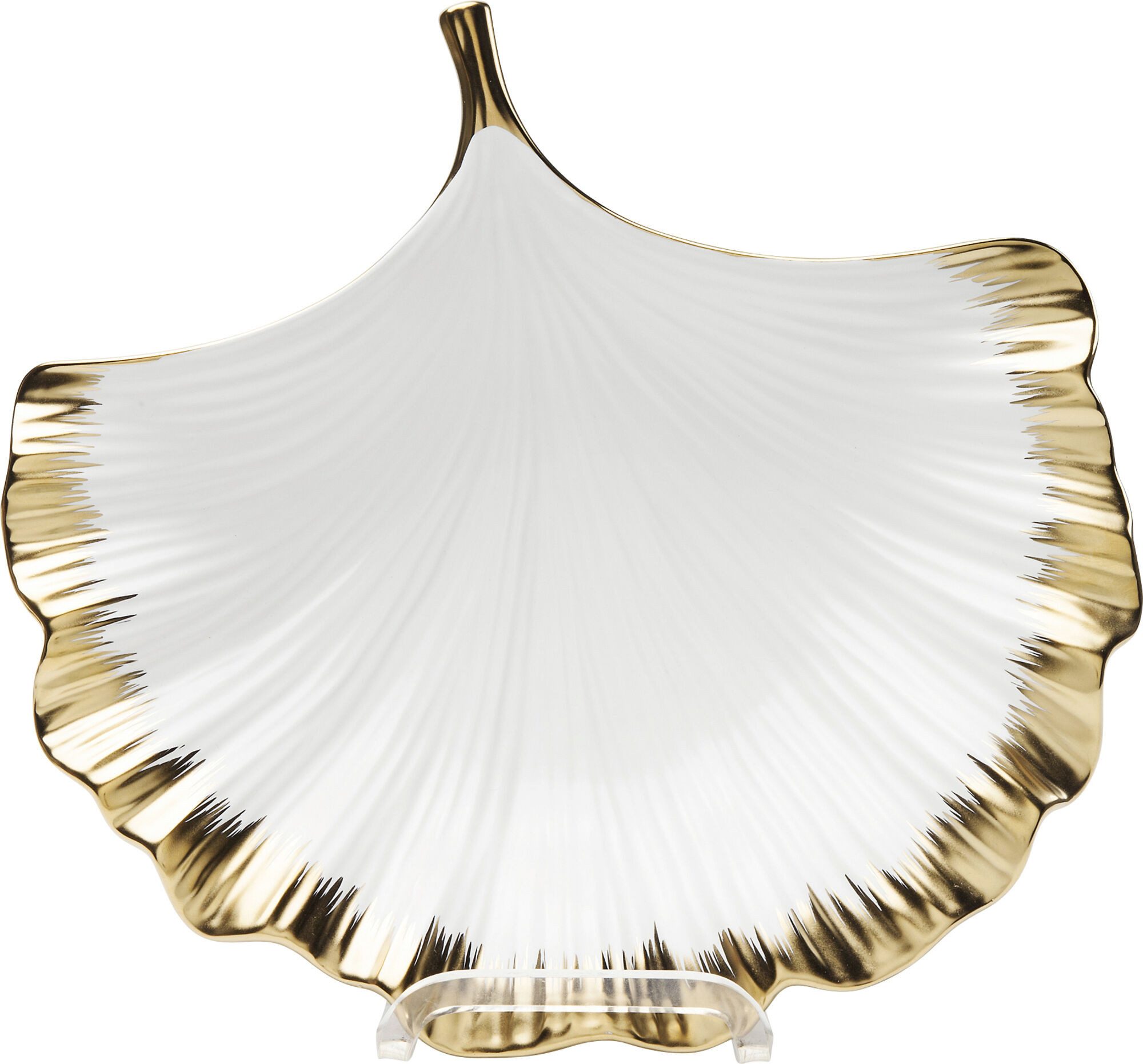 Kare Design Dekoschale Ginkgo Elegance Rim günstig online kaufen