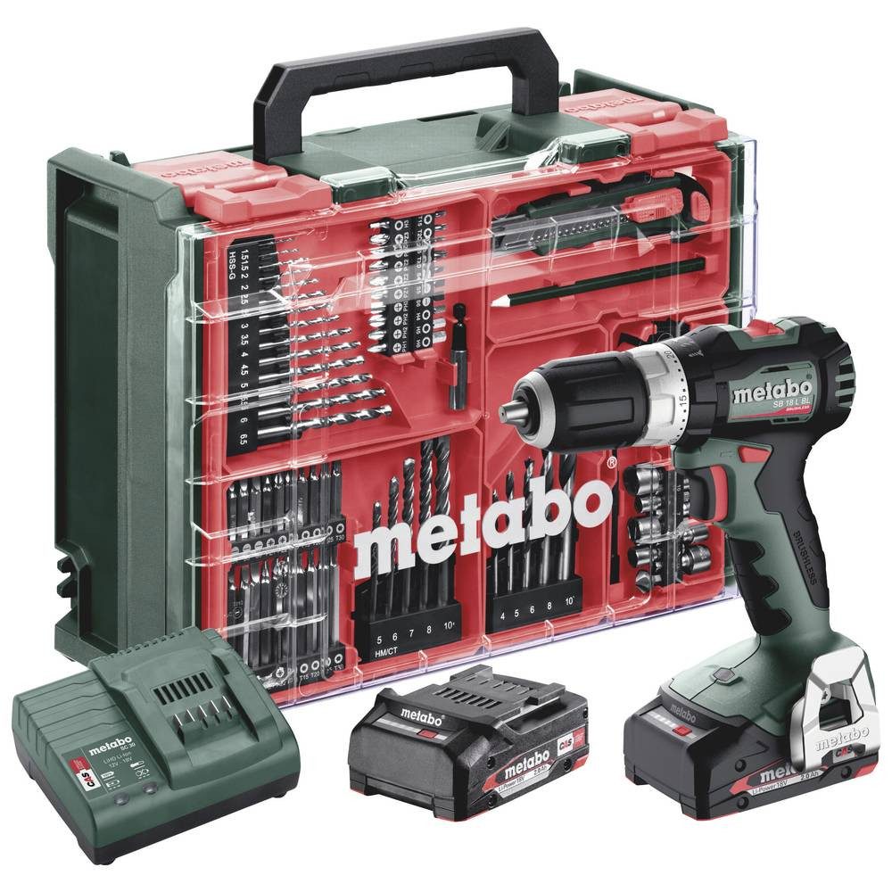 metabo Schlagschrauber Akku-Schlagbohrschrauber 613157710, inkl. 2. Akku, inkl. Ladegerät