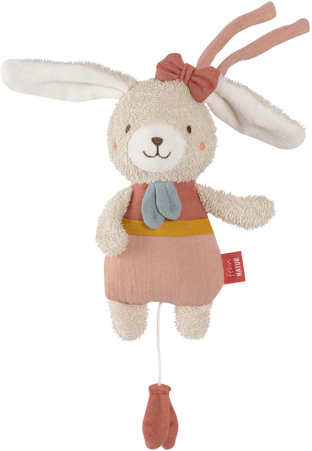 Fehn Spieluhr fehnNATUR, Hase, mit herausnehmbarem Spielwerk günstig online kaufen