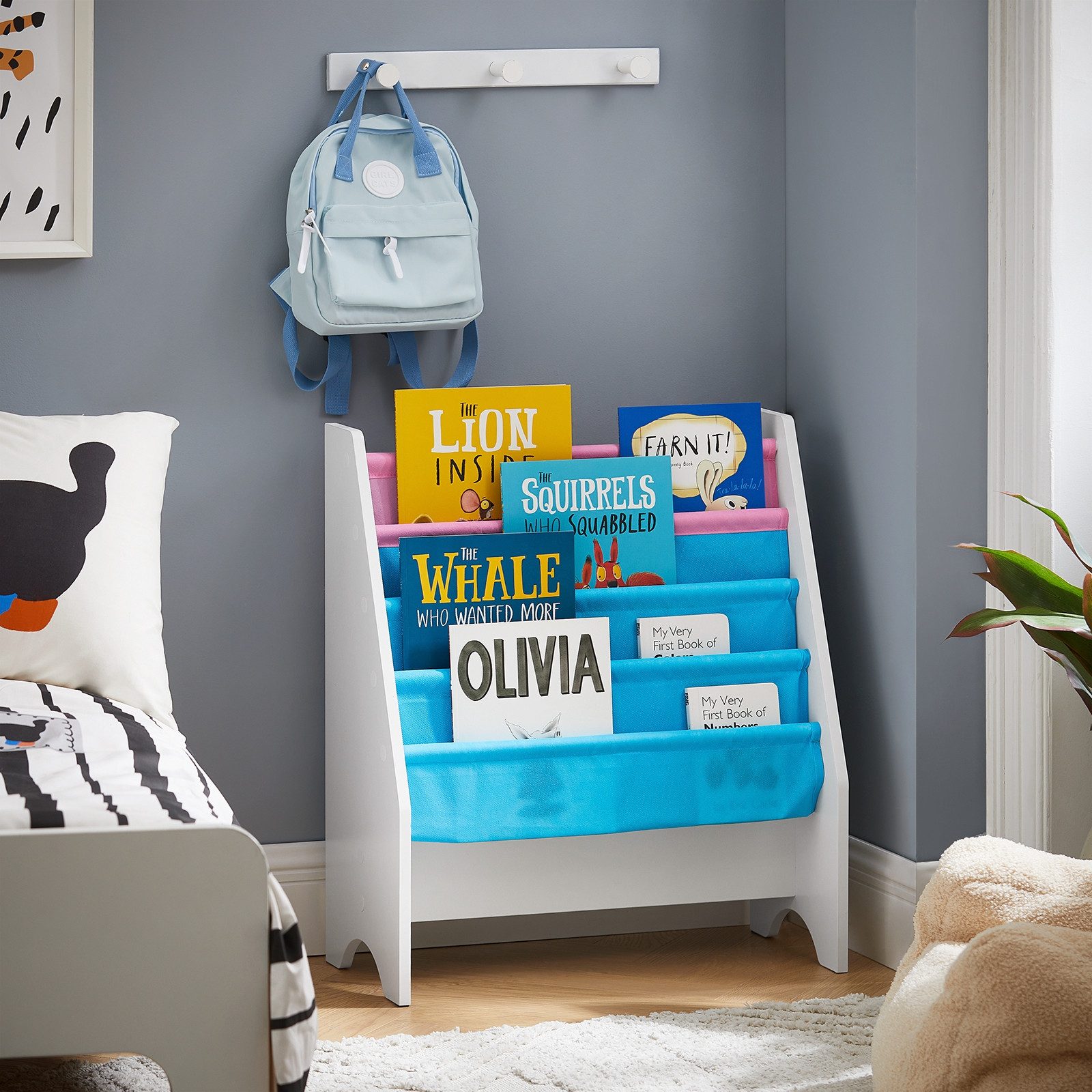 SoBuy Bücherregal FRG225, Kinderbücherregal mit 4 günstig online kaufen