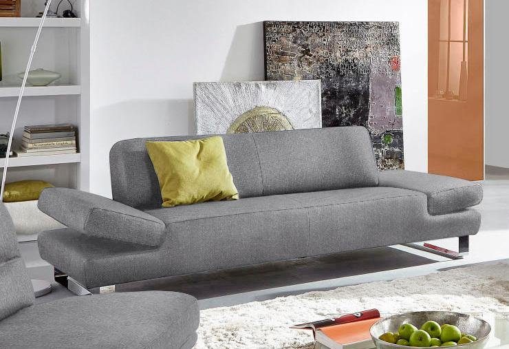 W.SCHILLIG 2-Sitzer taboo Designsofa mit hohem Sitzkomfort, mit Normaltiefe, inklusive Armlehnenverstellung