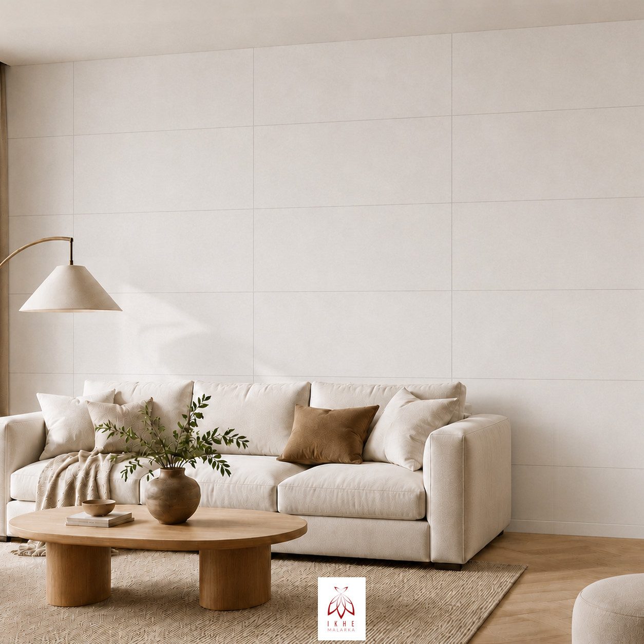 IKHEMalarka 3D Wandpaneel Betonoptik Marmor Ziegel aus Polystyrol Styropor XPS, BxL: 50,00x100,00 cm, 0,50 qm, (1 Stück, 0,5m) Deckenpaneelen - 3mm dick - 100x5 – Bild 3 von 5