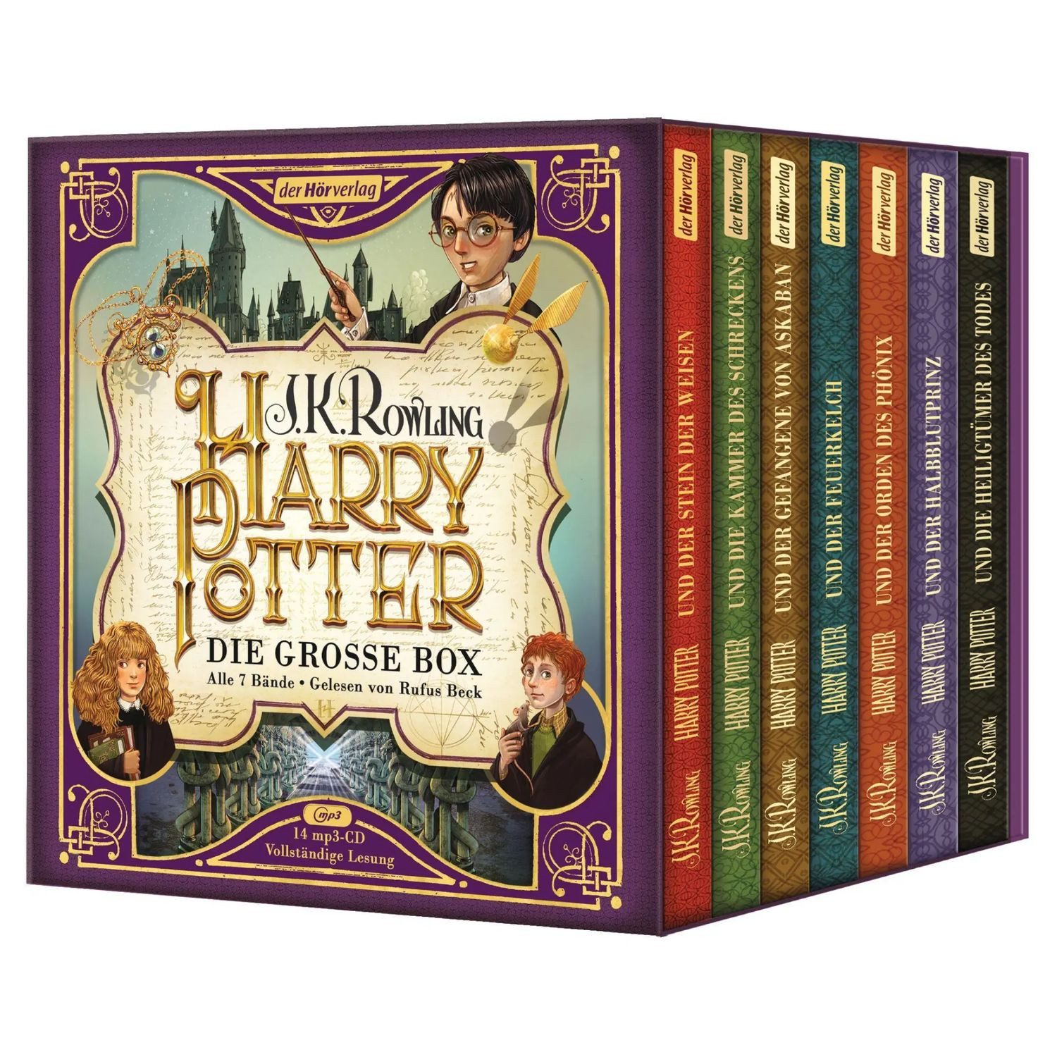 Der HörVerlag Hörspiel Harry Potter. Die große Box zum Jubiläum. Alle 7 Bände.
