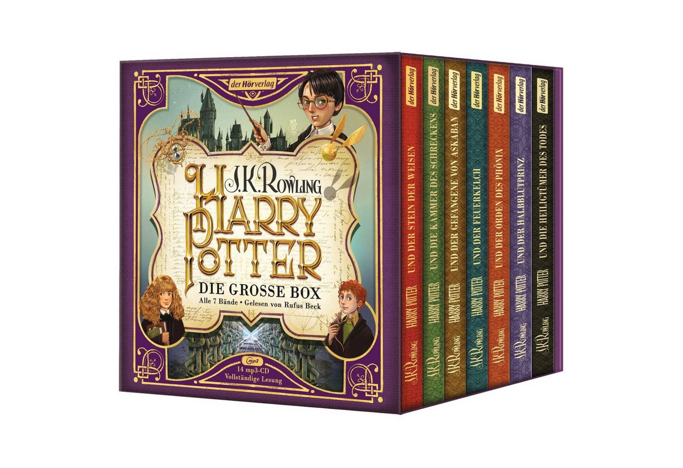 Der HörVerlag Hörspiel Harry Potter. Die große Box zum Jubiläum. Alle 7 Bände.