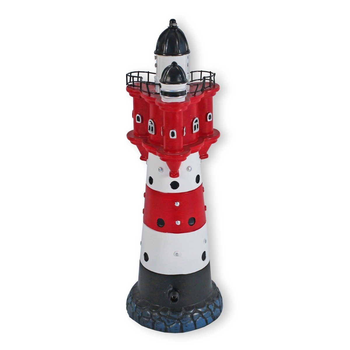 colourliving Dekofigur Leuchtturm Roter Sand Deko günstig online kaufen