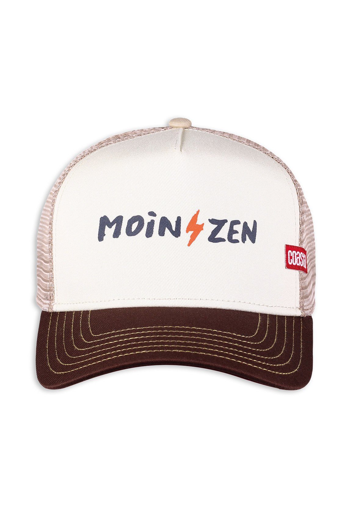 Coastal Trucker Cap Coastal Trucker Cap HFT MOINZEN White/Brown/Khaki günstig online kaufen