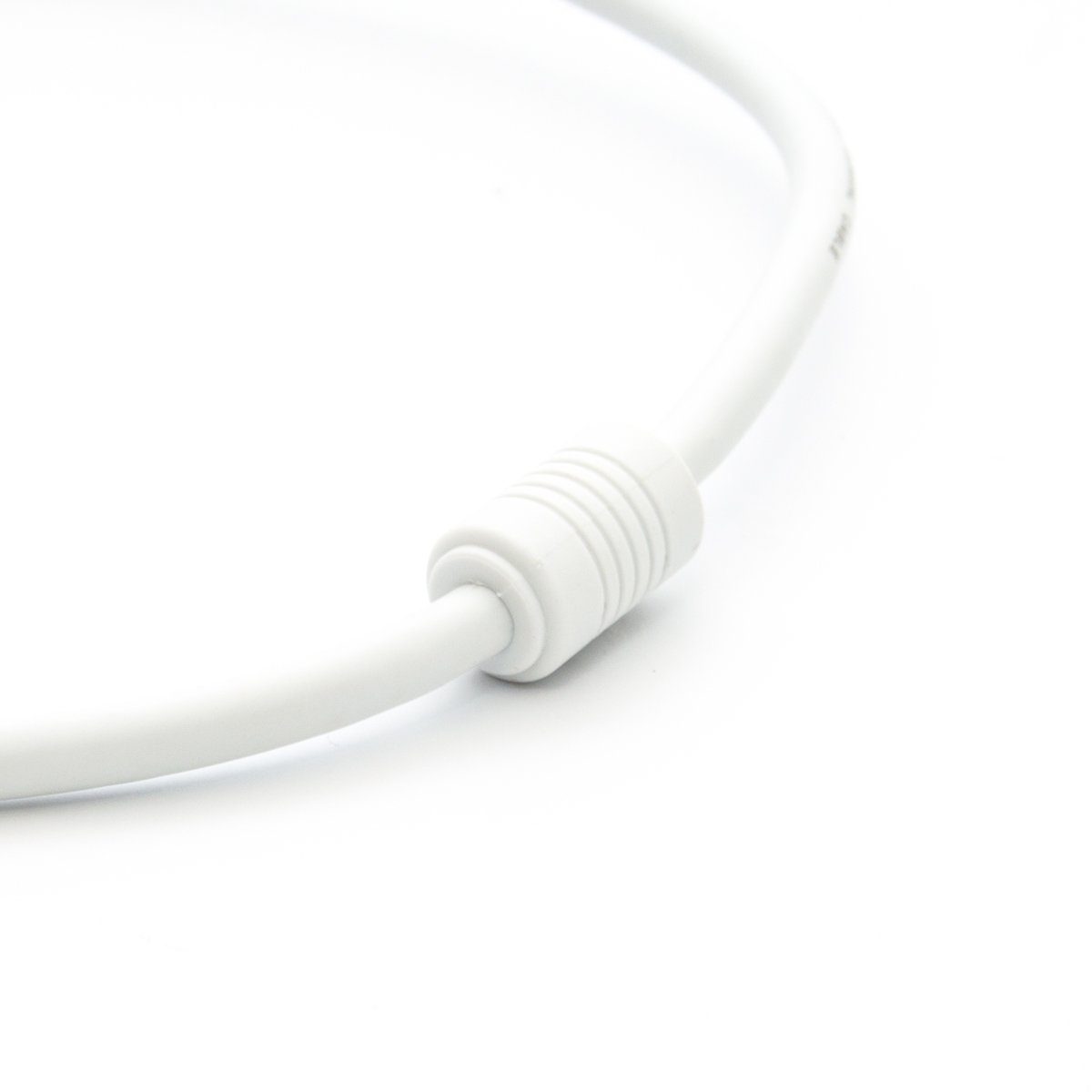 PremiumX 10m BASIC-LINE SAT TV Koaxial-Kabel F-Anschluss HDTV 4K - Weiß TV-Kabel