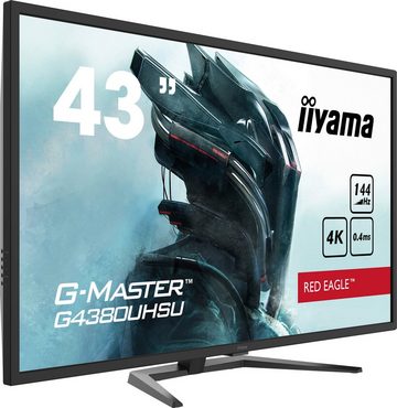 Iiyama G4380UHSU-B1 LED-Monitor (108 cm/42,5 ", 3840 x 2160 px, 4K Ultra HD, 0,4 ms Reaktionszeit, 144 Hz, VA LED)