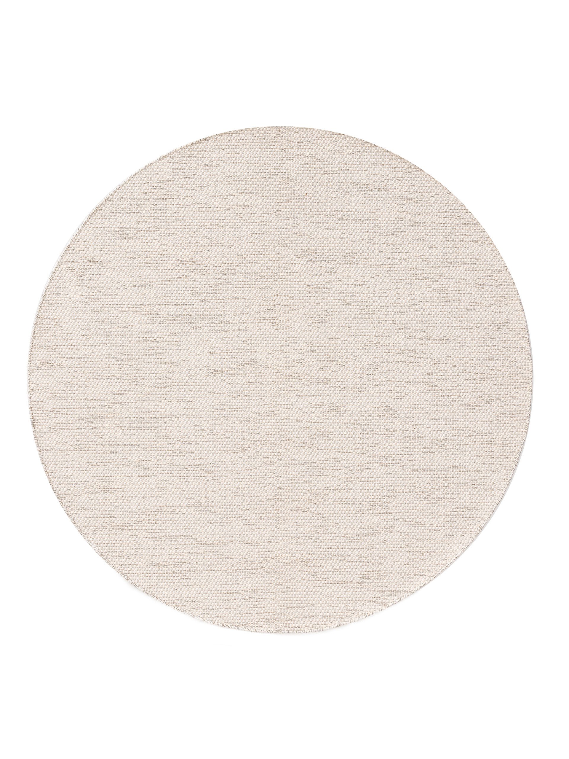 benuta Teppich Ron, rund, Höhe: 5 mm, 100% Baumwollteppich, Minimalistisch, günstig online kaufen