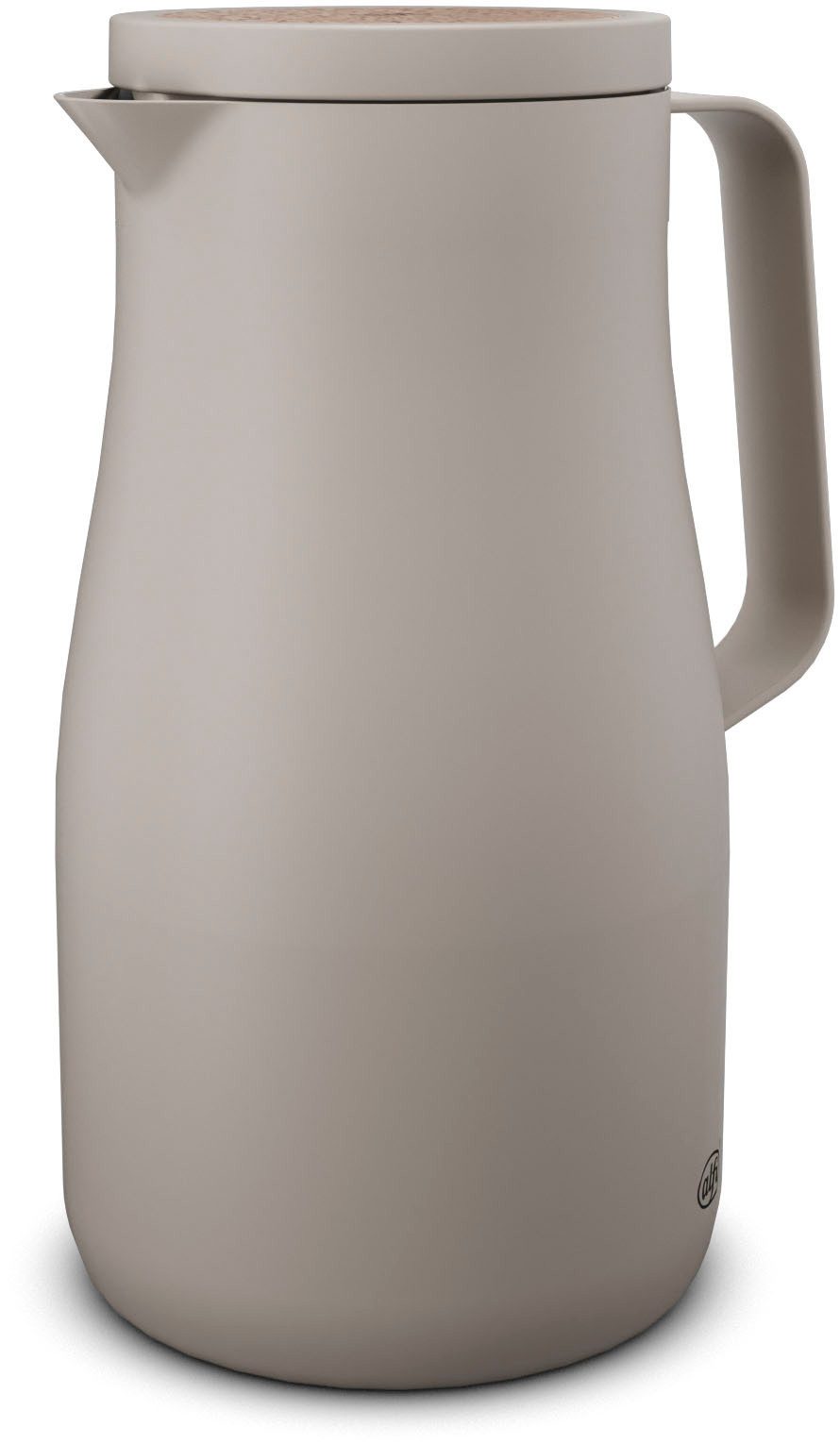 Alfi Isolierkanne STUDIO TEA, aus doppelwandigem Edelstahl, 1 l, (1-St), 12h heiß & 24h kalt, ergonomischer Griff, große Öffnung