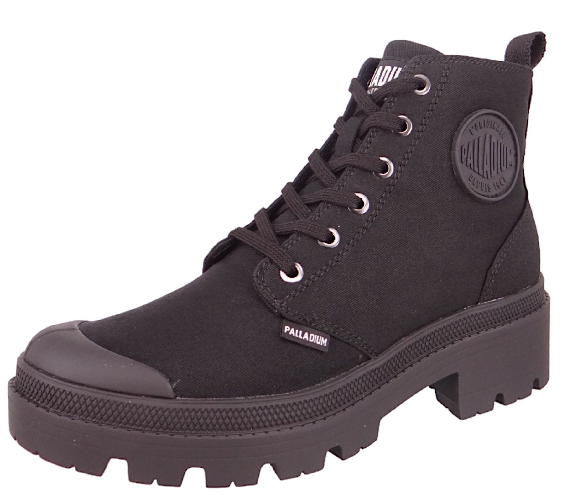 Palladium 96907-008-M Pallabase Boot CVS Black/Black Stiefelette