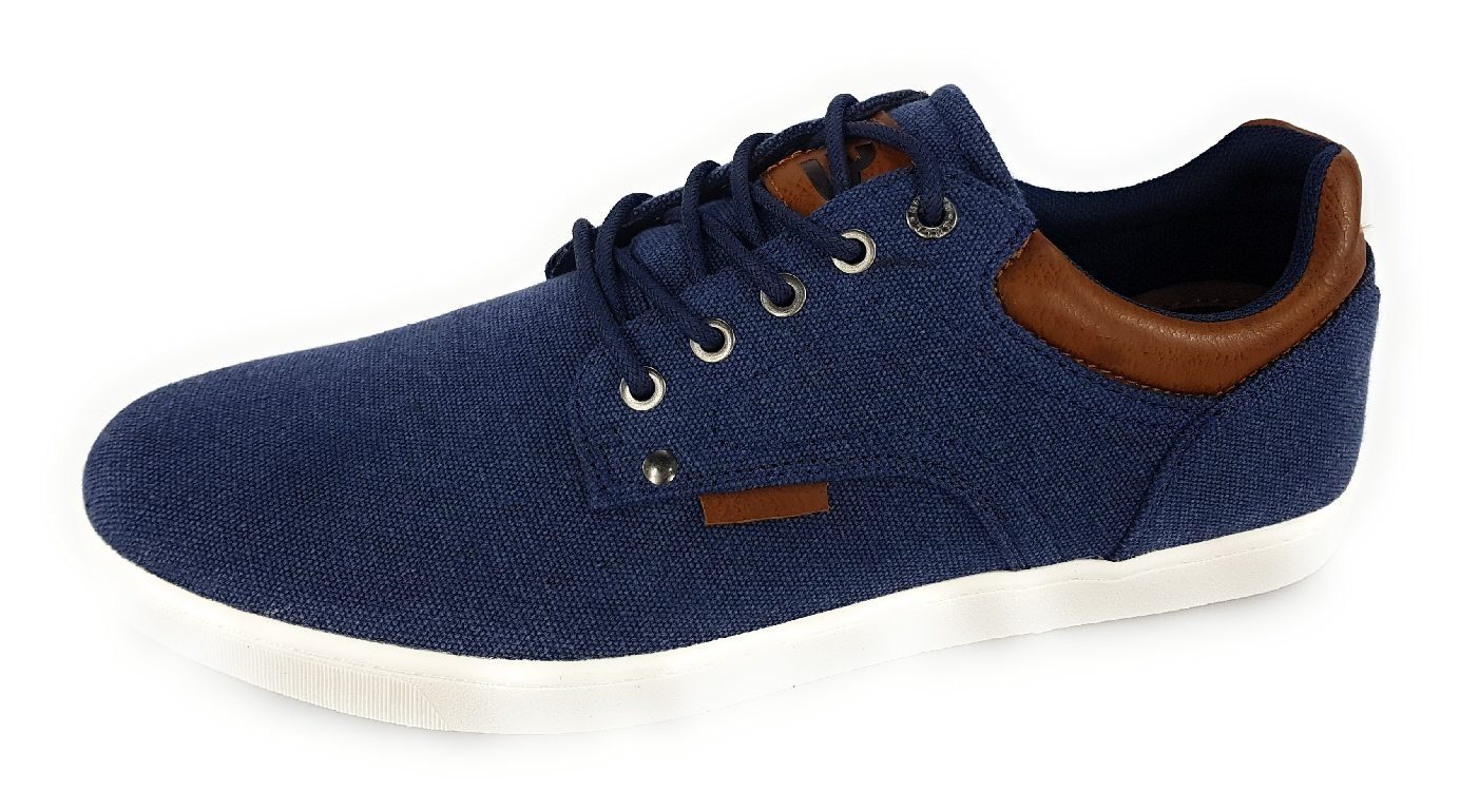 Bullboxer Leinenschuh Schnürschuh
