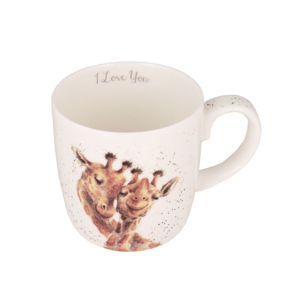 Wrendale Becher Wrendale Designs Porzellan-Becher I love you Giraffen, Porzellan
