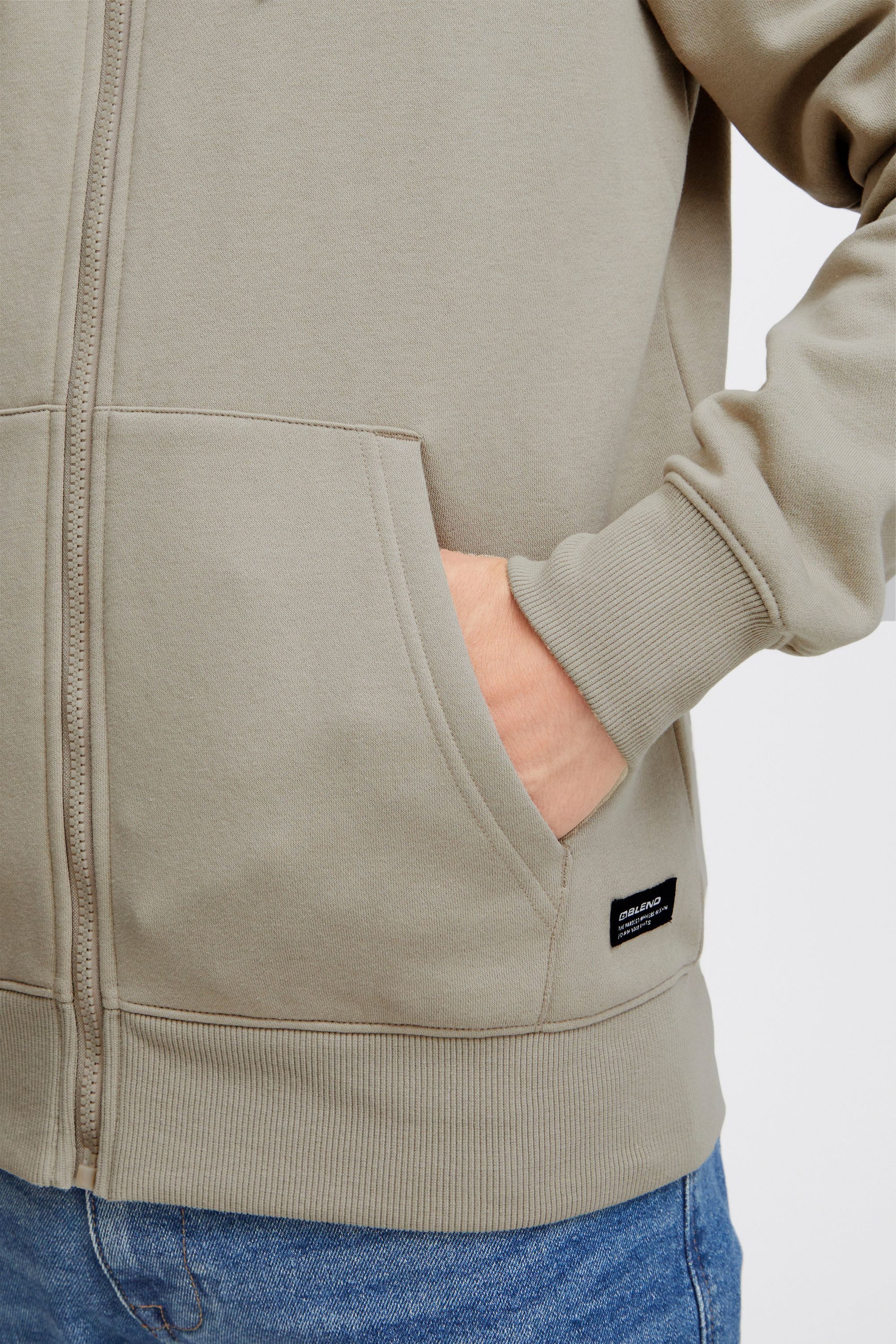 Blend Kapuzensweatjacke BHKaylon Gemütliche Sweatjacke mit Kapuze