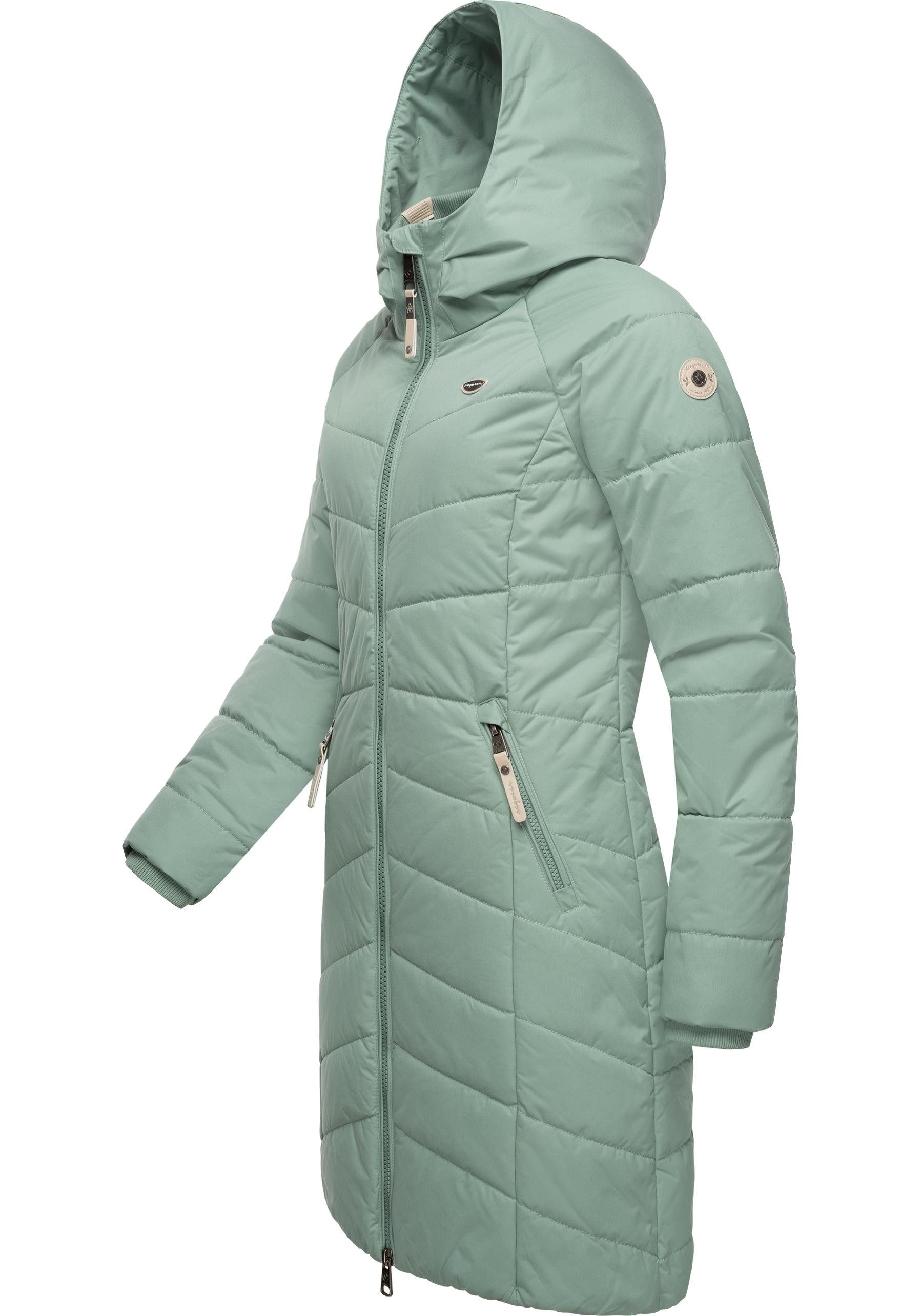 Ragwear Steppmantel Dizzie Coat stylischer, gesteppter Winterparka mit  gefütterter Kapuze, Stylischer Winterparka - echtes Lieblingsteil für den  Winter