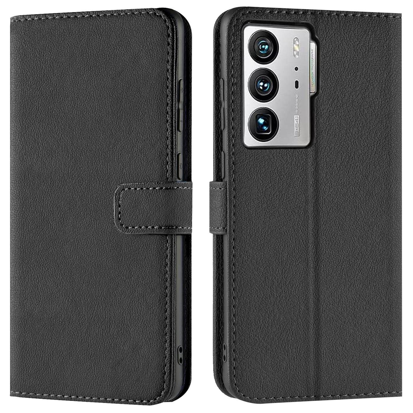 CoolGadget Handyhülle Book Case Handy Tasche für ZTE Axon 40 Ultra 6,67 Zoll, Hülle Klapphülle Flip Cover für ZTE Axon 40 Ultra Schutzhülle stoßfest