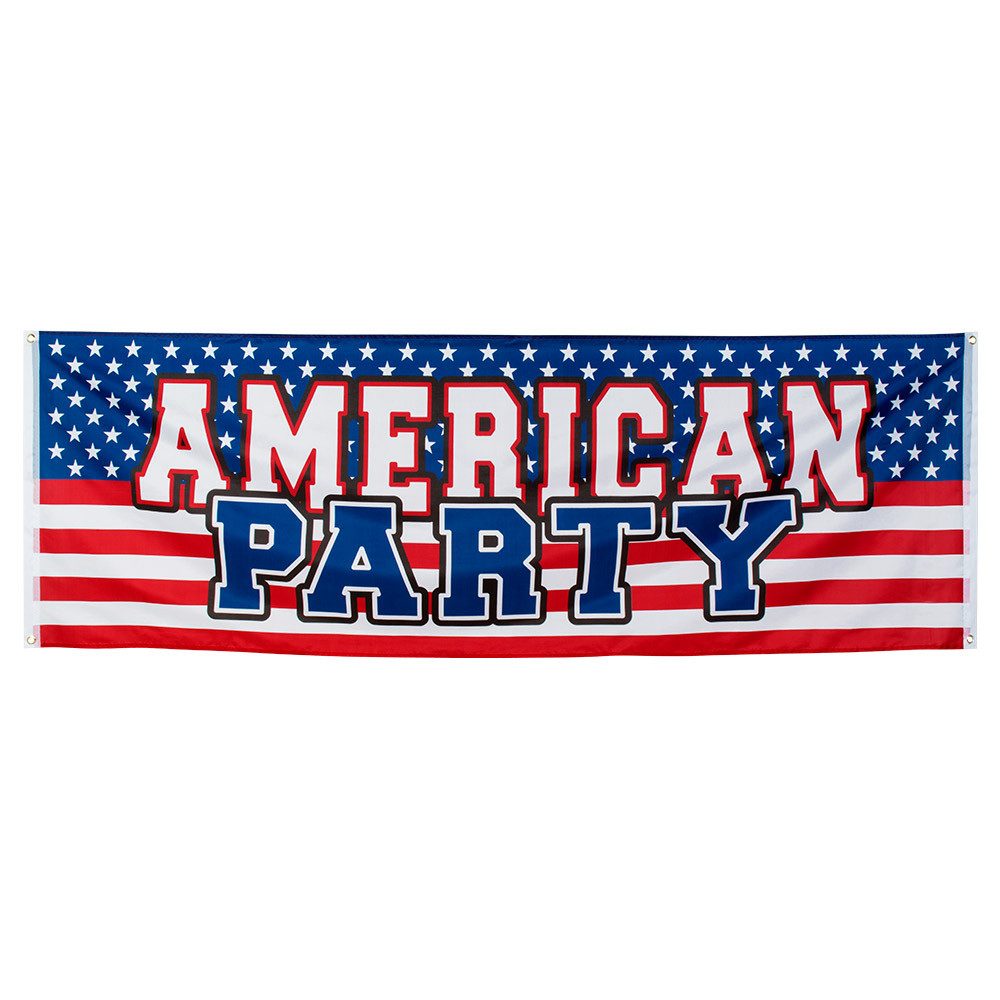Boland Hängedekoration Banner PVC USA 74x220cm