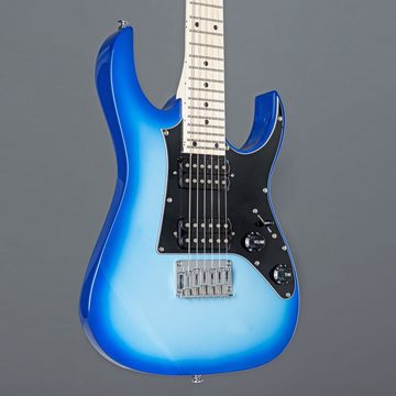 Ibanez E-Gitarre, Gio Mikro GRGM21M-BLT Blue Burst - E-Gitarre