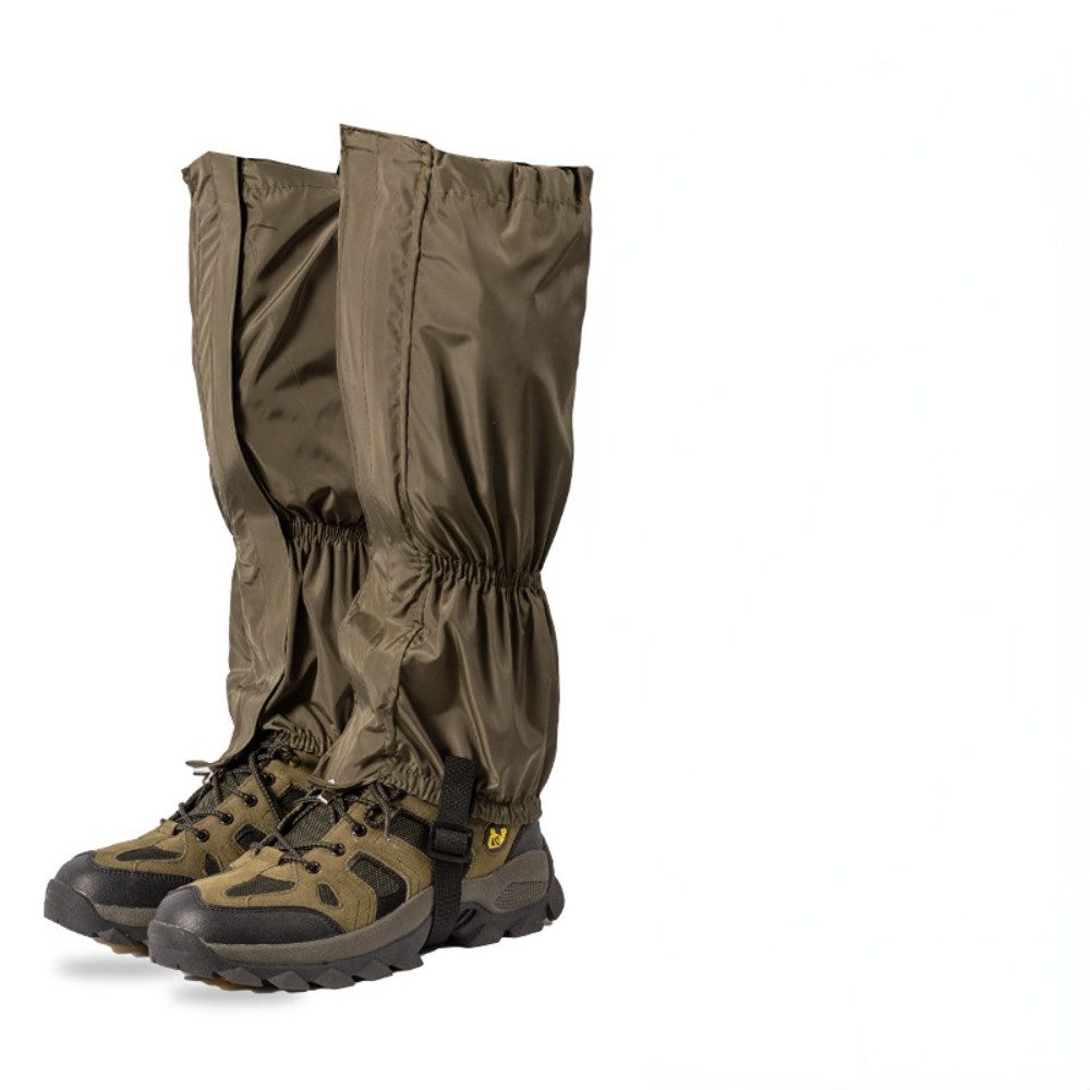 Blusmart Gamaschen Anti-Sand-Leggings und Schneedecke, (Verstellbare, verstärkte Träger, Hat Reißverschlüsse und Klettverschluss), Geeignet für Outdoor, Bergsteigen, Schnee, Schlamm usw.