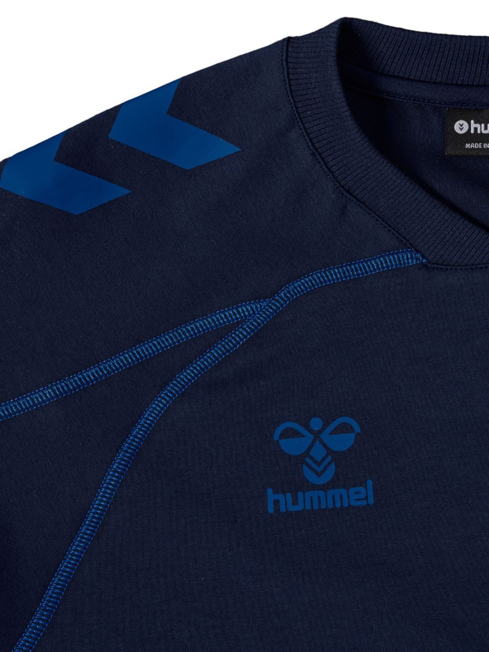 hummel T-Shirt hmlMOVE 2.0 (Baaumwolle-Mischung) marineblau Herren