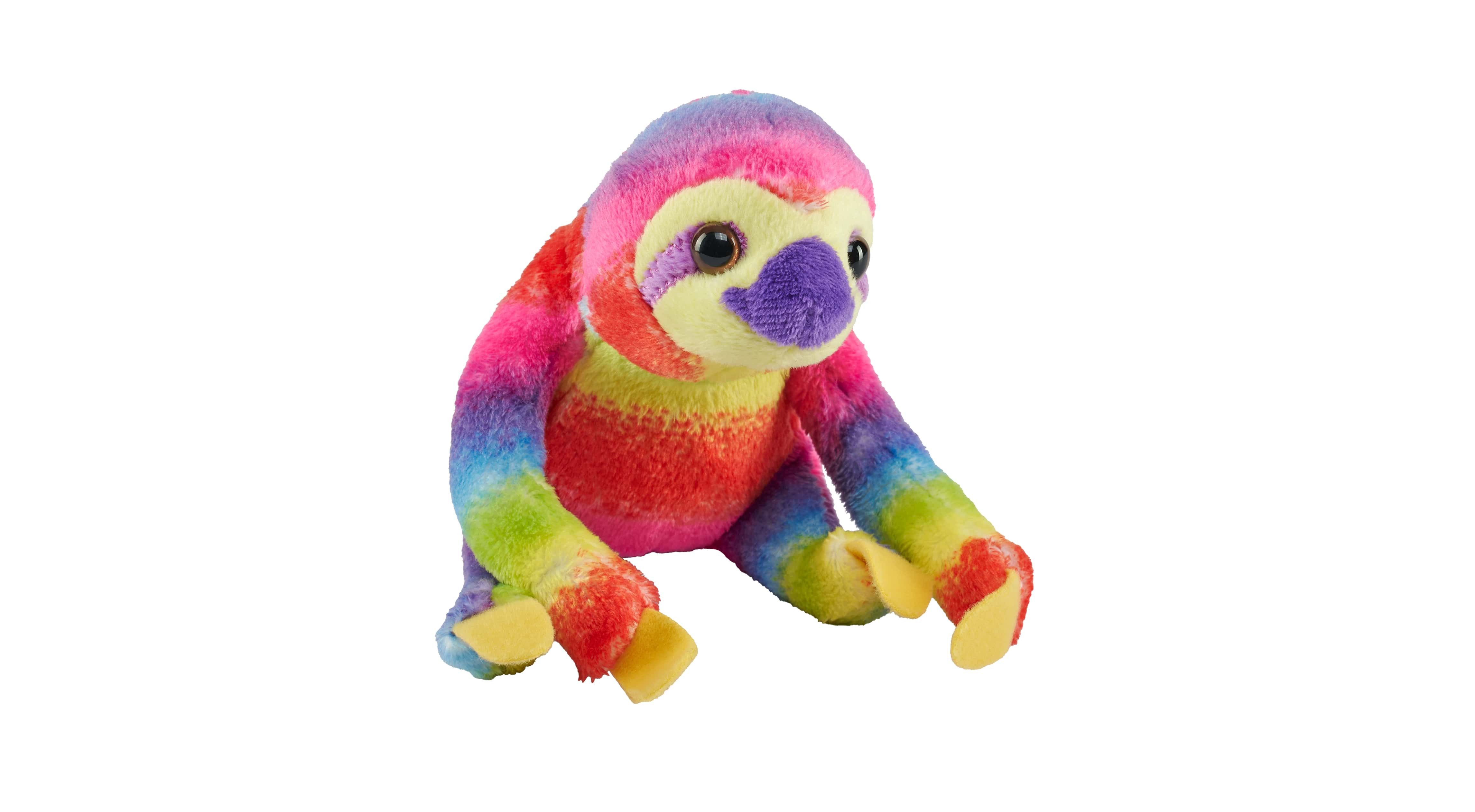 WILD REPUBLIC    Kuscheltier Wild Republic - Kuscheltier - Pocketkins Eco - Rainbow - Faultier