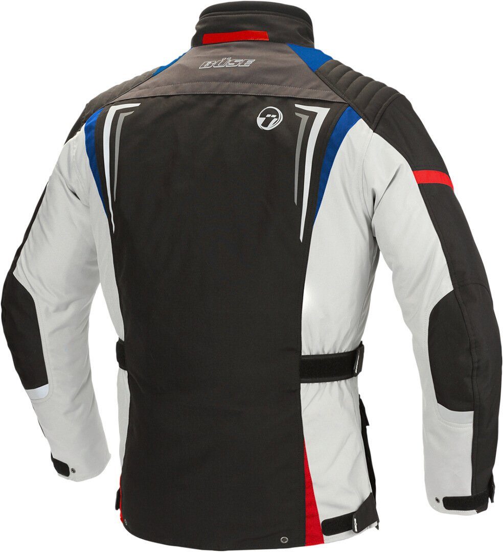 Büse Motorradjacke Lago Pro Motorrad Textiljacke Black/Blue/Red