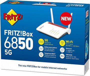 AVM FRITZ!Box 6850 5G International WLAN-Router