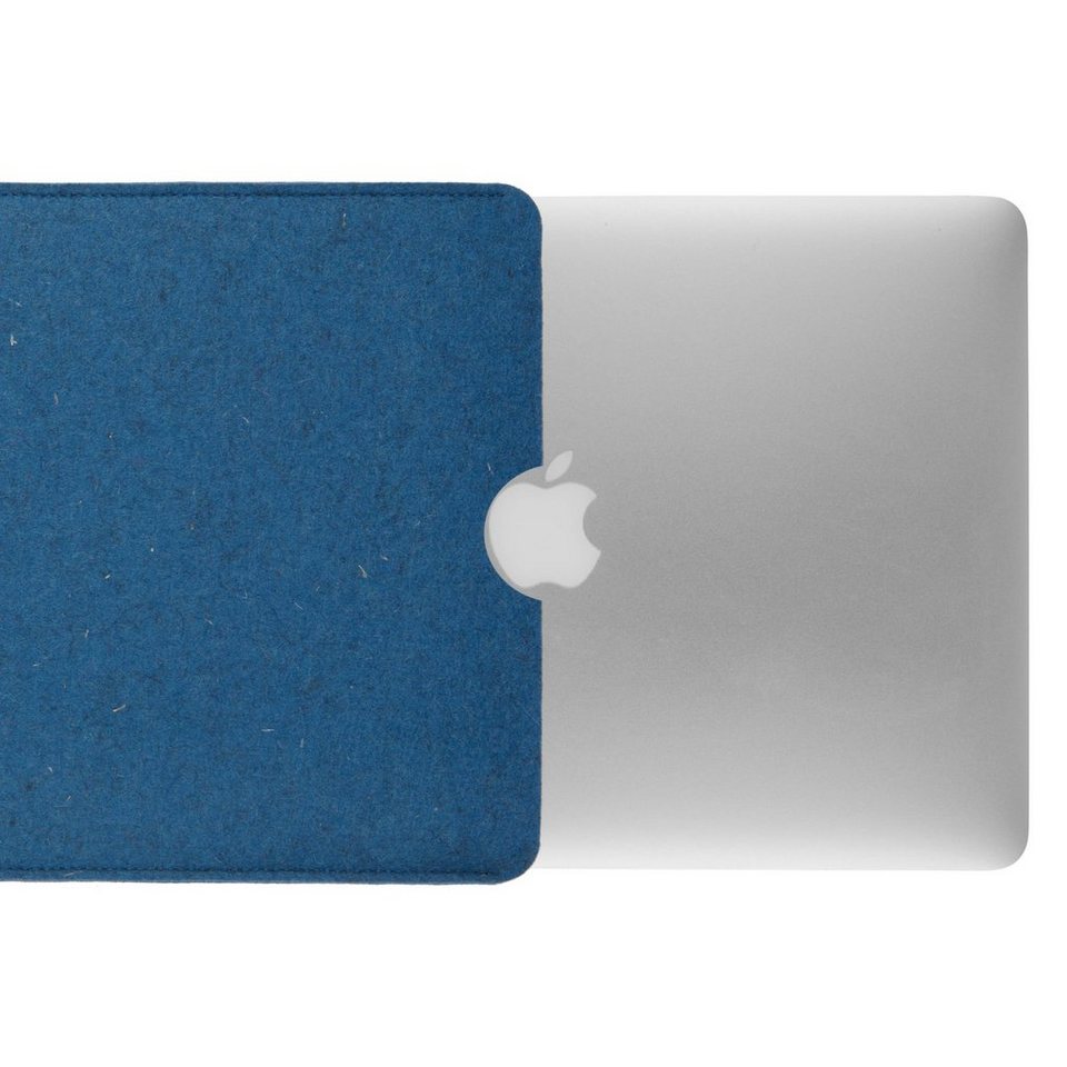 CoverKingz Laptoptasche Hülle für Apple MacBook Air/Pro 15 Handmade  Notebook Tasche Filz, 100% Schurwolle, Schutz Tasche Notebook Etui