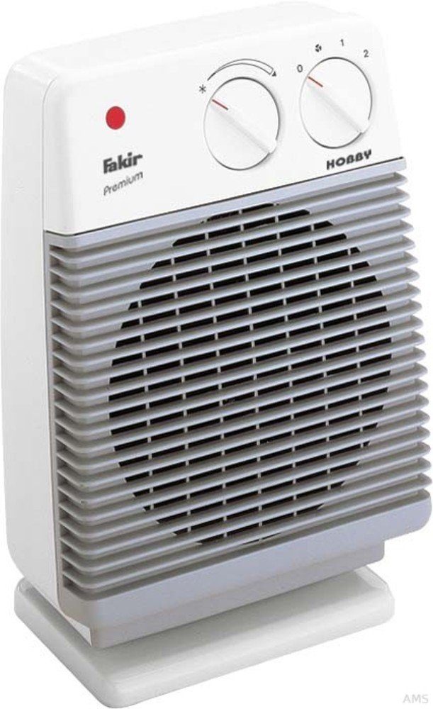 FAKIR Heizlüfter 5413007, Hobby HL 600 mobiler Heizlüfter Premium, 2000 W, Sicherheit durch Kippschalter