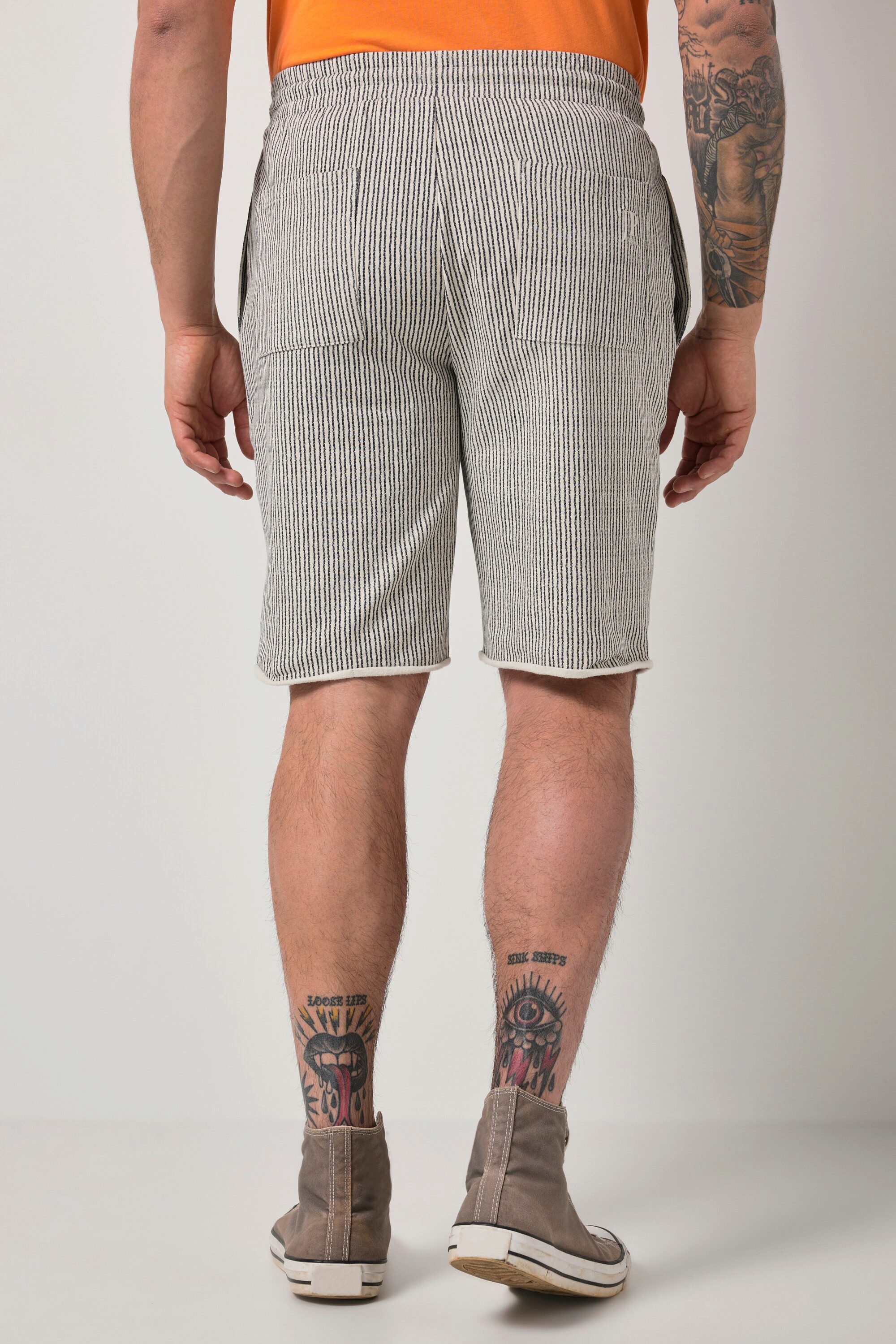 JP1880 Bermudas Bermuda Sweat Streifen Elastikbund bis 8 XL