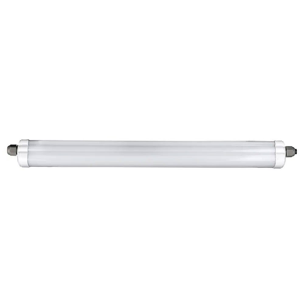 etc-shop LED Deckenleuchte, LED-Leuchtmittel fest verbaut, Kaltweiß, Tageslichtweiß, LED Feuchtraumleuchte 120 cm kaltweiß LED Werkstatt