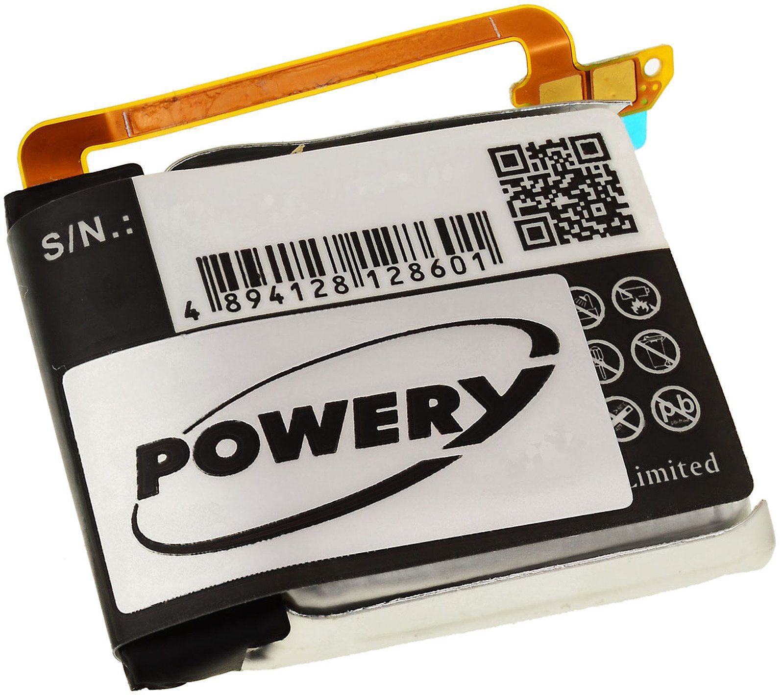 Powery Akku für Samsung SM-R381 Akku 250 mAh (3.7 V)