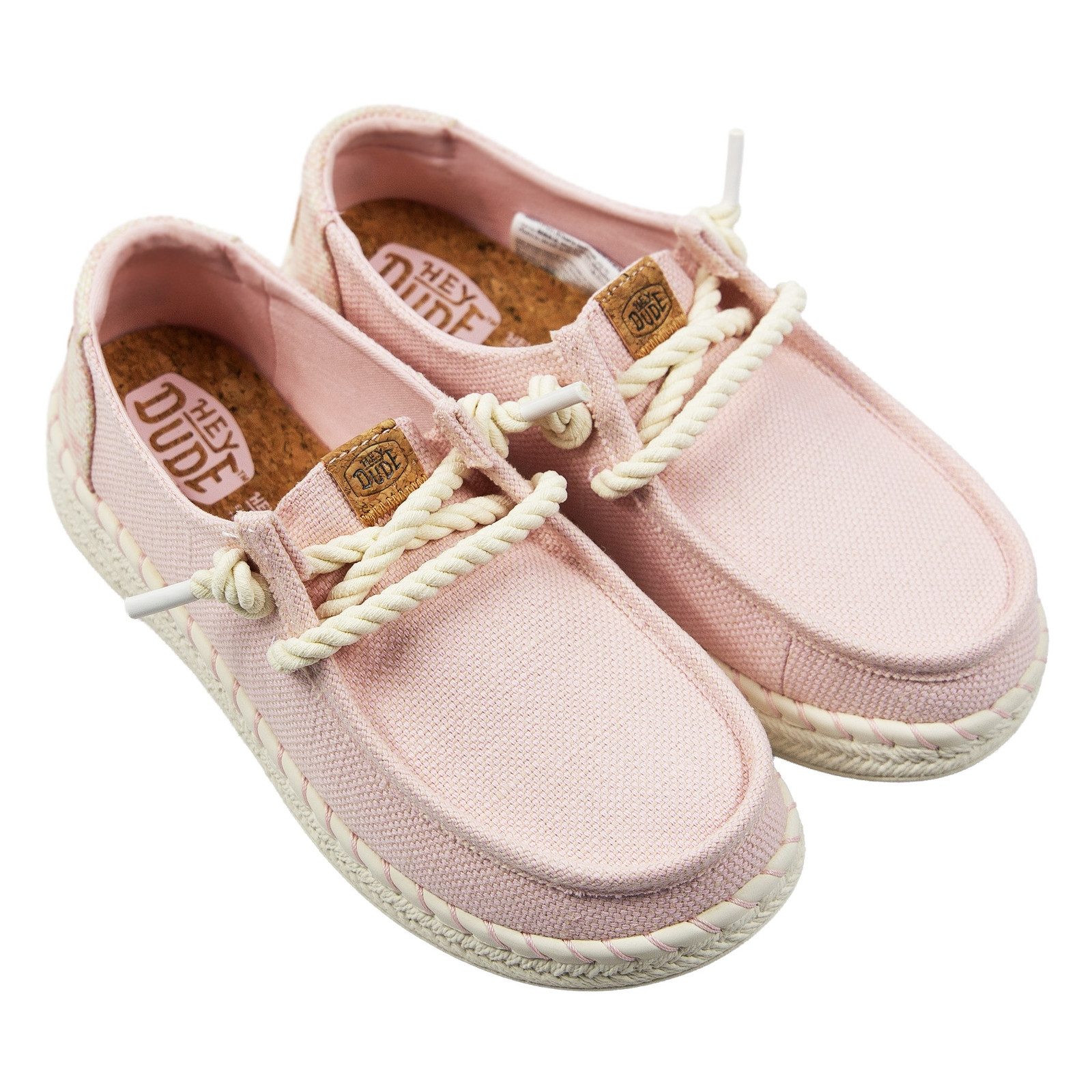 Hey Dude Wendy Espadrille Hibiscus Slip-On Sneaker mit Ziernähten