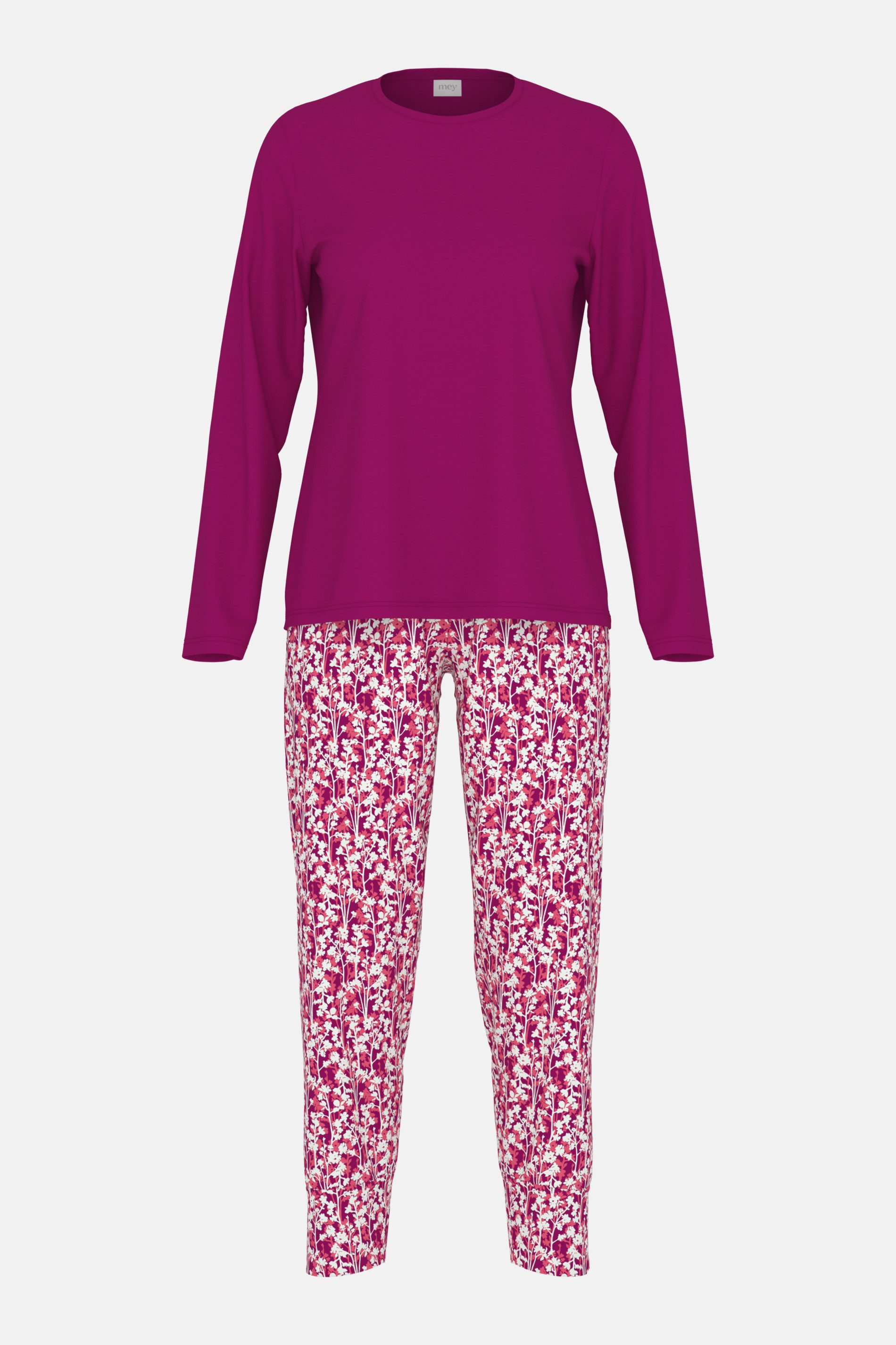Mey Schlafanzug Serie Pink Silhouettes Minimal-Print (2 tlg) Pyjama-Set, Ge günstig online kaufen