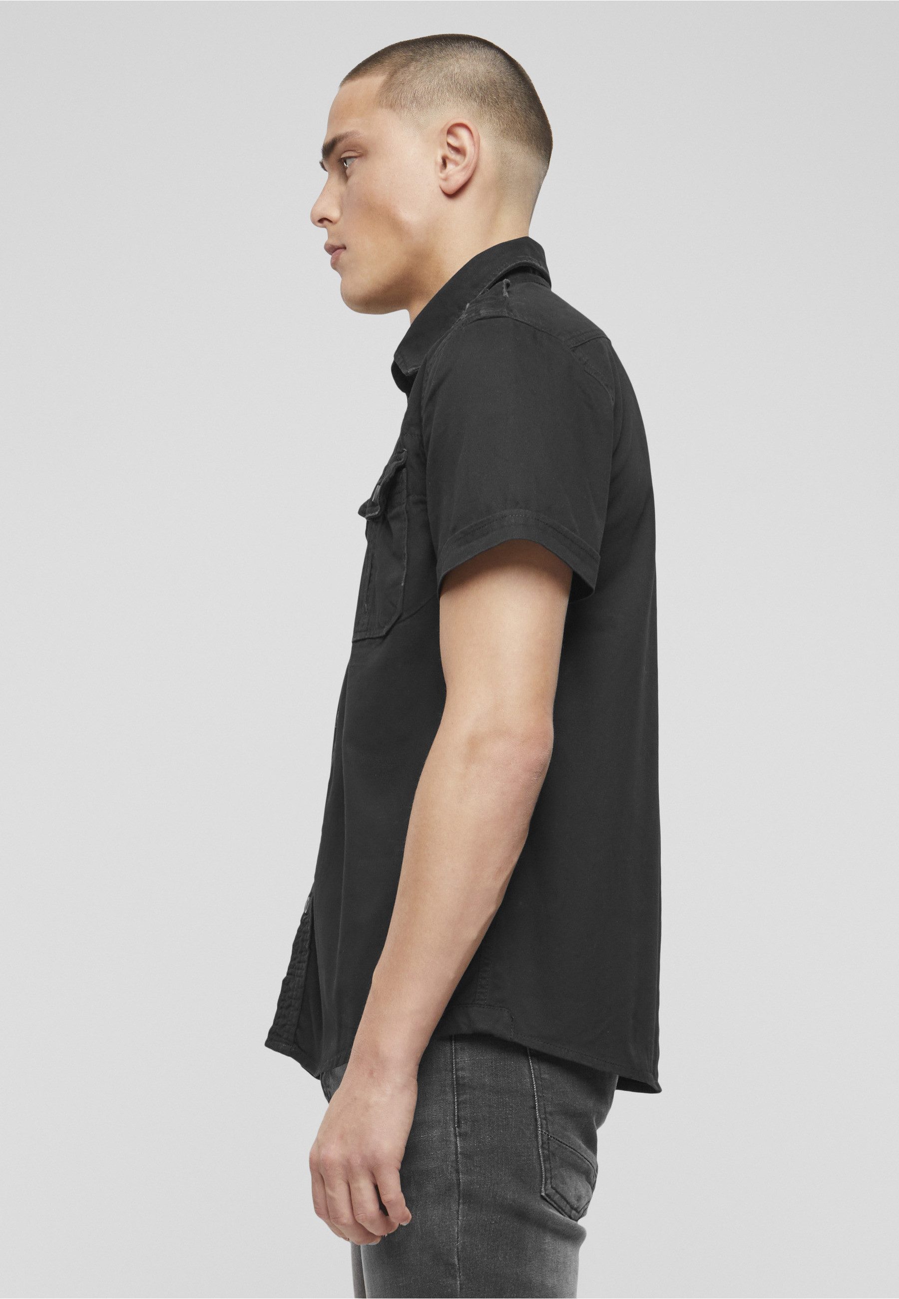 Brandit Langarmhemd Brandit Herren Vintage Shirt shortsleeve (1-tlg)