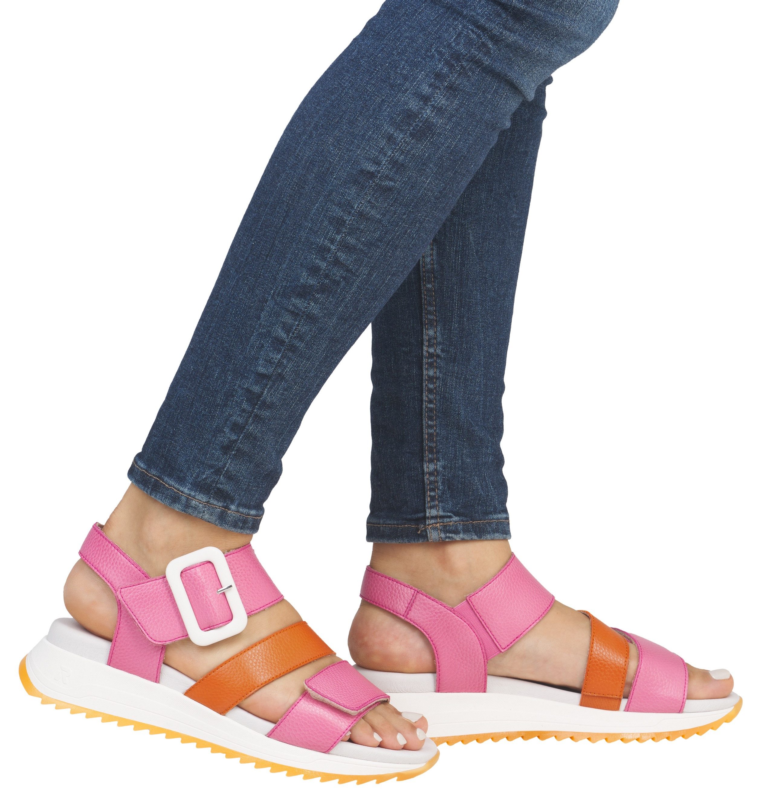 RIEKER Sport Riemchensandale Sommerschuh, Klettschuh, Outdoorsandale günstig online kaufen