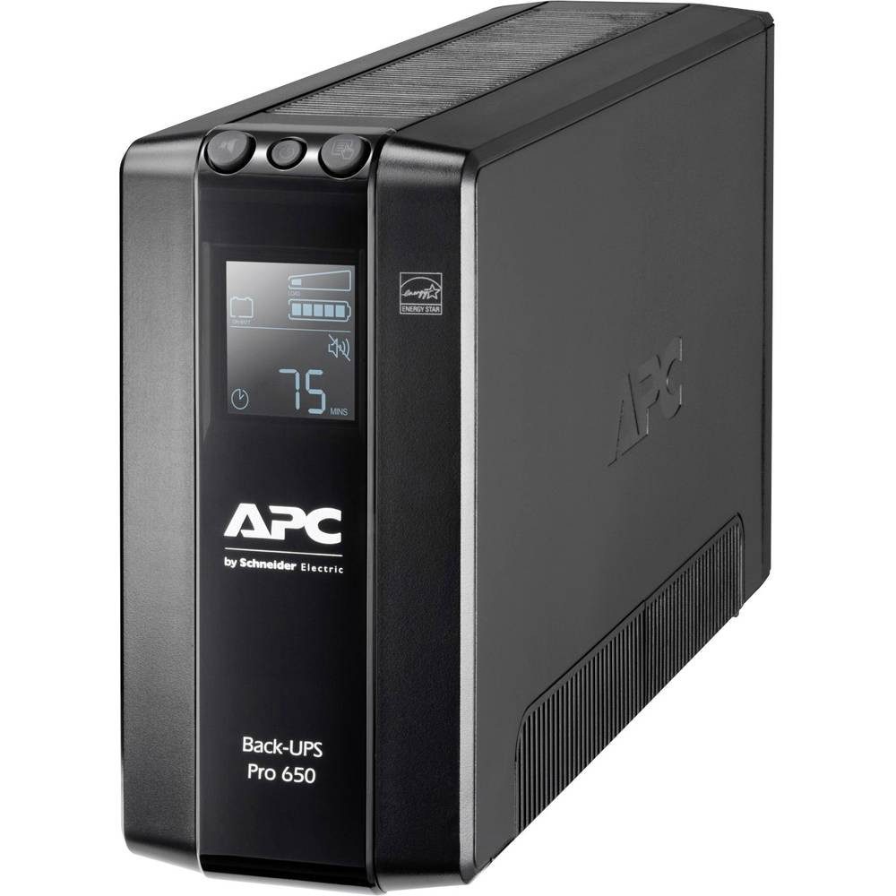 APC USV-Anlage by Schneider Electric Back UPS Pro BR 650VA, 6 Outlets, AVR, LCD