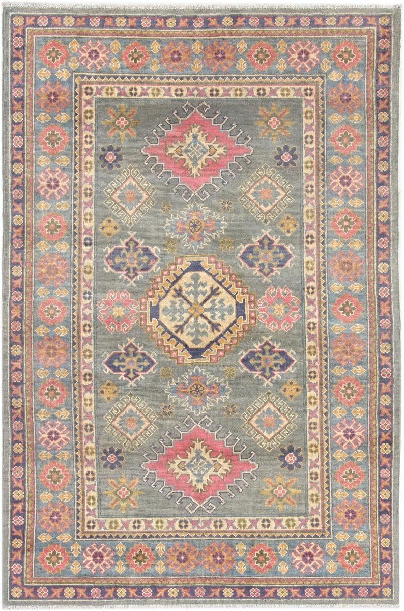 Orientteppich Kazak 120x182 Handgeknüpfter Orientteppich, Nain Trading, rechteckig, Höhe: 5 mm