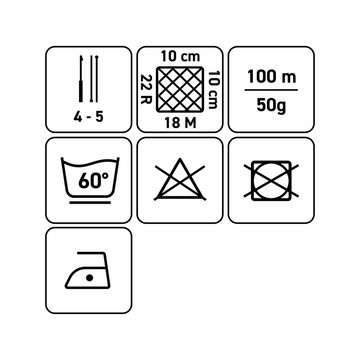 myboshi Kreativset Häkelset Jacke Shatsu No.2 Wolle Häkelnadel Label, (1-tlg)