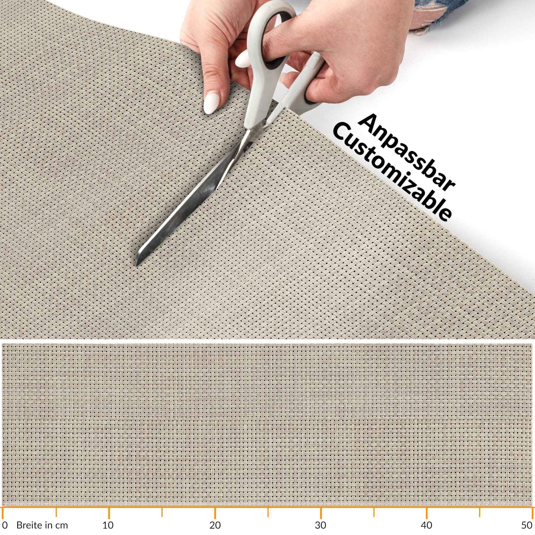 ANRO Küchenläufer Hochwertig Outdoorläufer Teppich TATAMI Läufermatte, Ecki günstig online kaufen