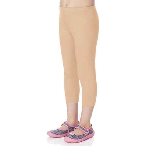 Merry Style Leggings Mädchen 3/4 Capri MS10-131 (1-tlg) elastischer Bund