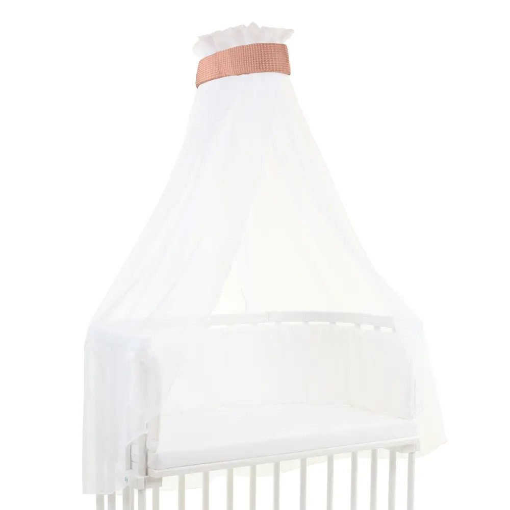 babybay Betthimmel babybay Himmel Waffelpiqué mit Band passend für alle Modelle bis 96 cm