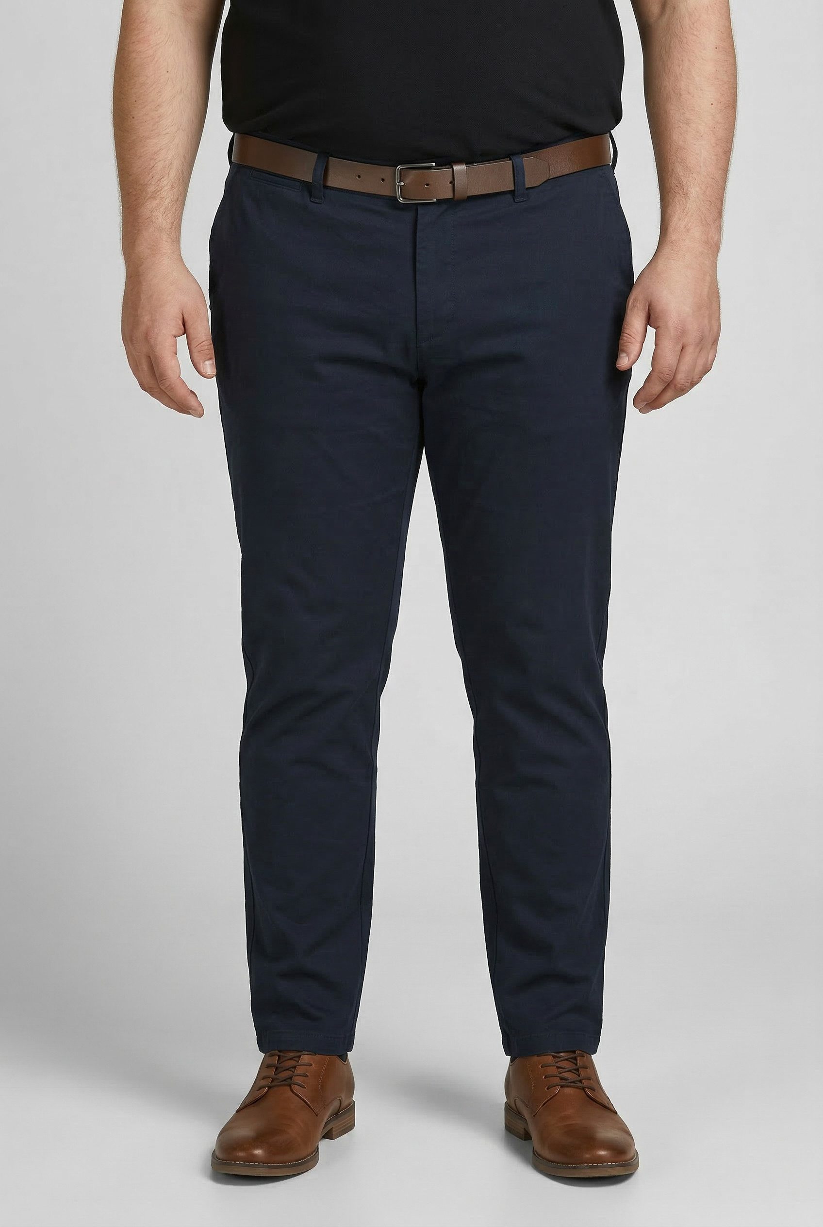 Chinohose JPSTMARCO ADAM BELTED CHINO PLS
