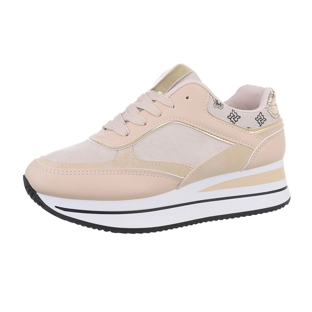Ital-Design Damen Low-Top Freizeit Sneaker (86188172) Keilabsatz/Wedge Snea günstig online kaufen