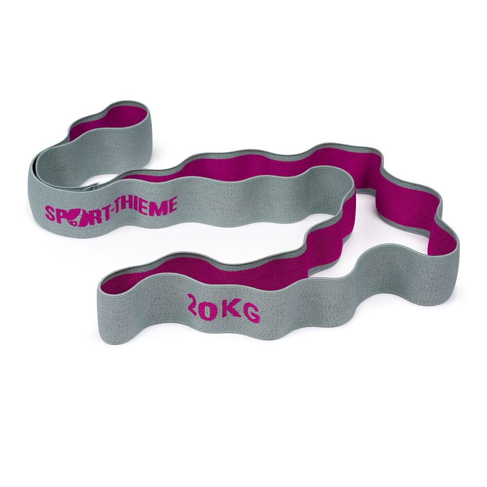 Sport-Thieme Stretchband Elastikband Ring, Verschiedene Zugstärken je nach Trainingsstand