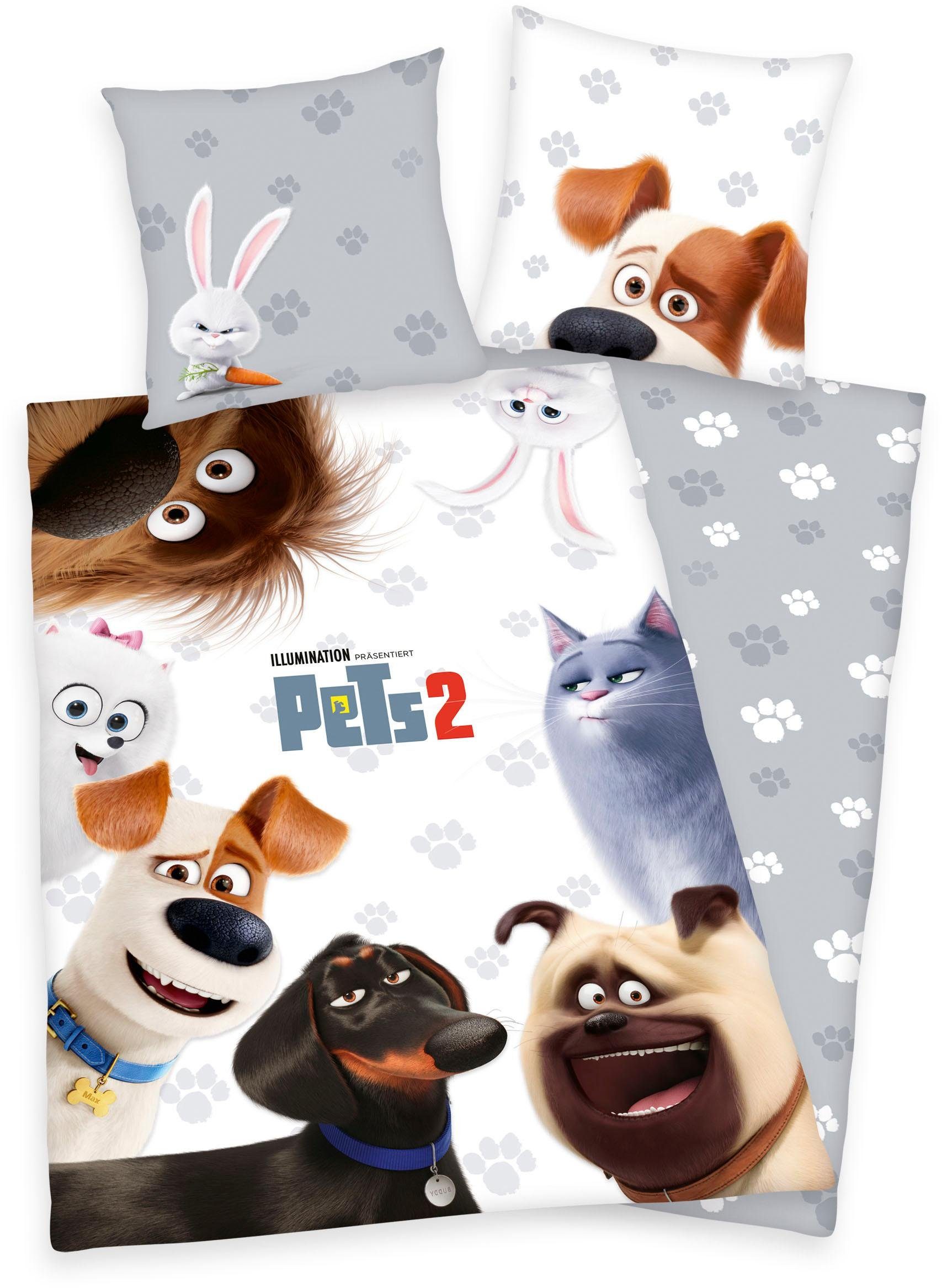 Kinderbettwäsche Pets 2