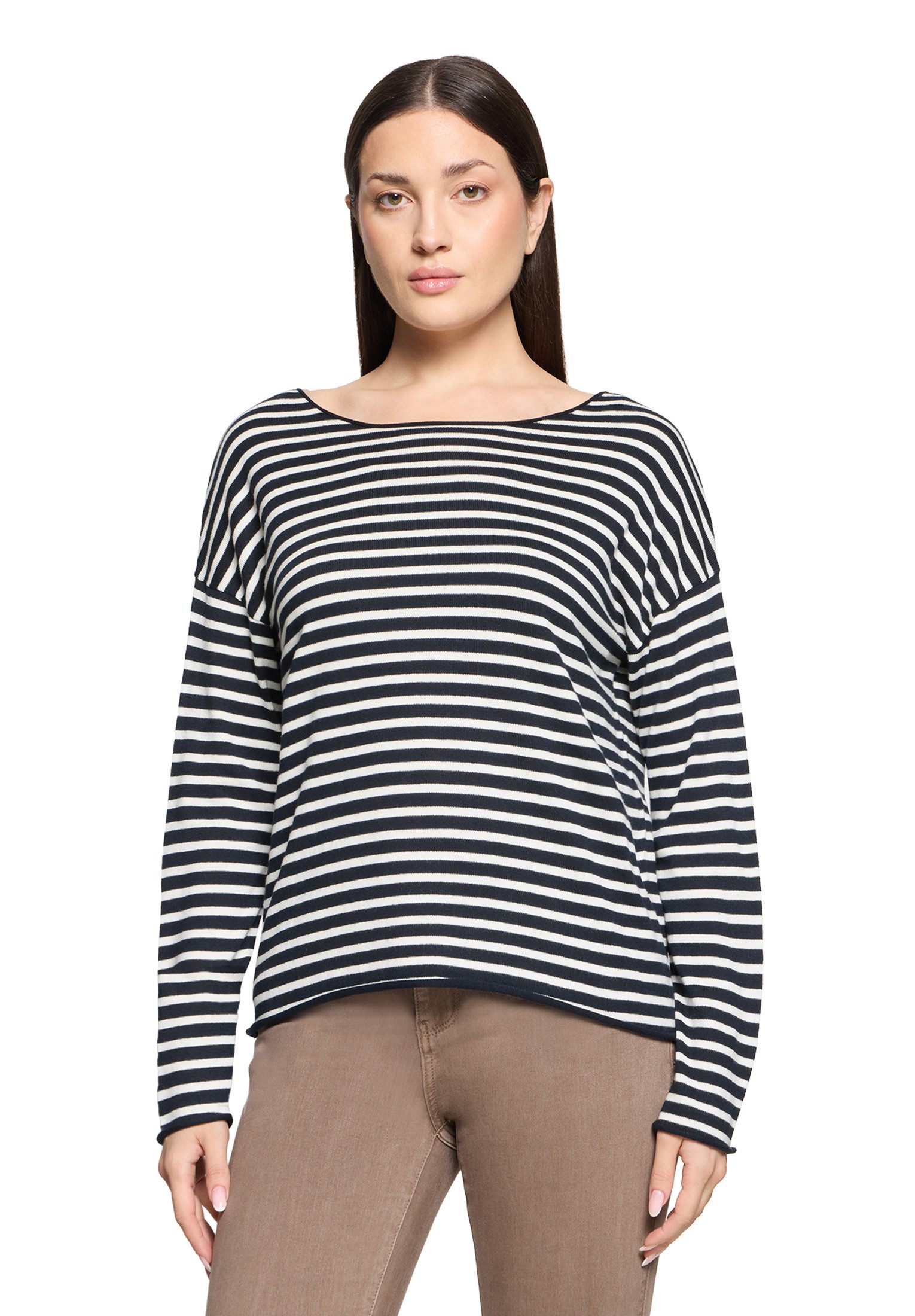Betty Barclay Strickpullover Damen mit U-Boot-Ausschnitt (1-tlg)