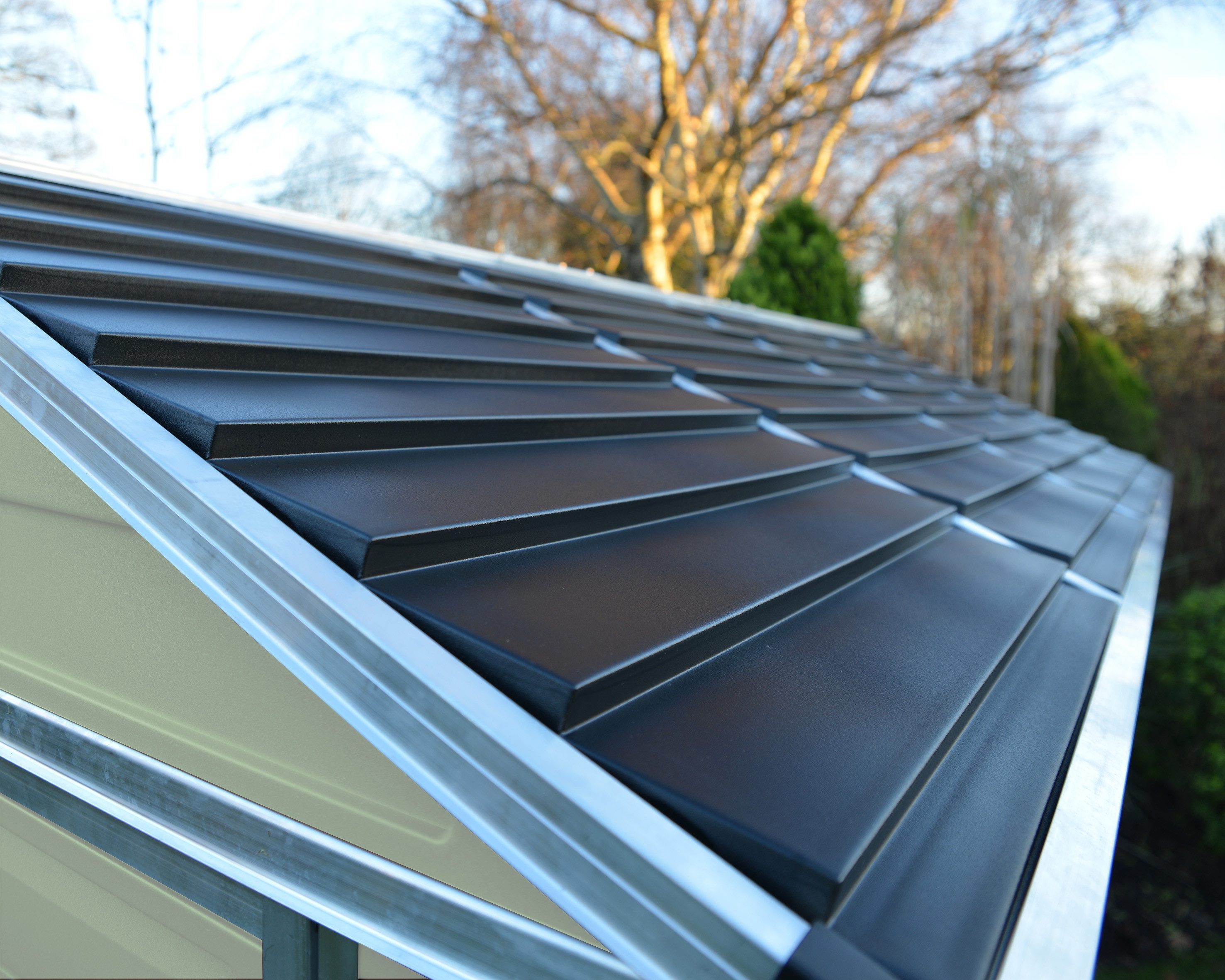 Palram - Canopia Gerätehaus Skylight, BxT: 185x379 cm, mit lebenslang widerstandsfähigen Wandpaneelen